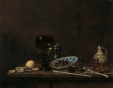 jan-jansz-van-de-velde-iii-1651-martwa-natura-z-roemer-fletem-szklanym-fajansem-dzbanek-artystyczny-reprodukcja-sztuki-sztuki-id-ajrttwxde