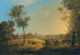 joseph-rebell-1810-escena-de-las-guerras-napoleónicas-vista-desde-kaiserebersdorf-lámina-reproducción-de-arte-de-pared-id-ajsrozsv0