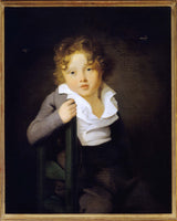 요한 베른하르트 셰퍼 1800년 아리 셰퍼의 초상화 어린이 예술 인쇄 미술 복제 벽 예술