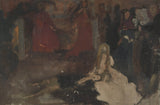 埃德温·奥斯汀·阿比1896构成研究场景的场景在哈姆特特行动现场艺术打印精美艺术复制品墙上的艺术ID AJV6S6YTL