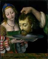 안드레아-솔라리오-1507-살로메-성인-존-세례교-예술-인쇄-미술-복제-벽-예술-id-ajwbkog57의 머리와 함께