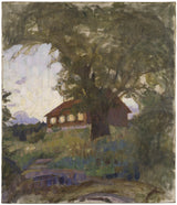 理查德·伯格1911年-弗格斯在轮胎艺术印刷品的房子里有精美的艺术复制品-墙上的艺术ID-ajwtqg0jz