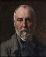francois-alfred-delobbe-1880-autoportret-sztuka-druk-reprodukcja-dzieł sztuki-sztuka-ścienna