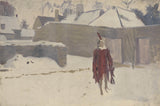 John-Singer-sargent-1893-mannikin-in-the-snow-art-print-riproduzione-d'arte-wall-art-id-ajyojyj0d