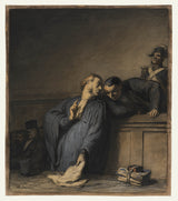 honore-daumier-1865-a-cinayət işi-art-çap-incə-art-reproduksiya-divar-art-id-ajyythn5w