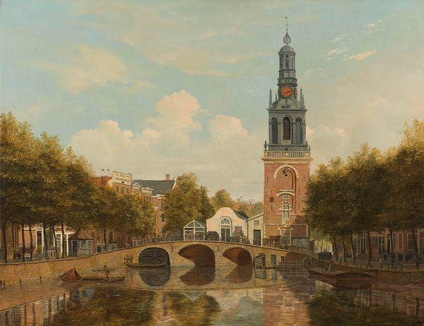 hendrik-gerrit-ten-cate-1829-the-torensluis-and-the-jan-roodenpoortstoren-in-amsterdam-art-print-fine-art-reproduction-wall-art-id-ak0pe1bi0