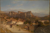 塞缪尔·科尔曼-1865-阿罕布拉-格拉纳达-艺术印刷品-精美艺术-复制品-墙艺术-id-ak0z44xom