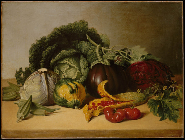 james-peale-1820-still-life-balsam-apple-and-vegetables-art-print-fine-art-reproduction-wall-art-id-ak1y8vm43