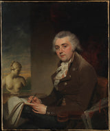 威廉·比奇爵士的愛德華·邁爾斯肖像 1752-1828-藝術印刷品美術複製品牆藝術 id-ak3igyit5