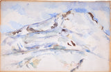 Paul-Cezanne-1900-mont-Sainte-Victoire-la-Montagne-Sainte-Victoire-art-print-finom-art-reprodukció-fal-art-id-ak43kgya2