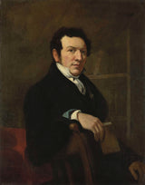 克里斯蒂安·朱利叶斯·洛德维克·波特曼1826年肖像或安东尼·范德豪特艺术印刷精美艺术复制品墙艺术ID-ak46oxsmf
