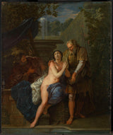 尼古拉斯·貝爾廷-1690-蘇珊娜和長輩-藝術印刷品-精美藝術-複製品-牆藝術-id-ak5uibzqh