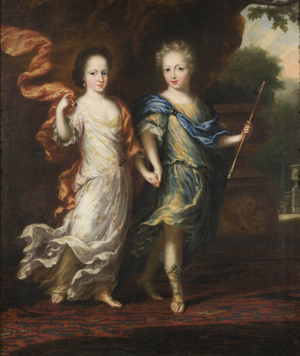 david-klocker-ehrenstrahl-1687-swedish-karl-xii-1682-1718-king-of-sweden-count-palatine-of-zweibrucken-and-hedvig-sofia-1681-1708-princess-of-sweden-duchess-of-holstein-gottorp-art-print-fine-art-reproduction-wall-art-id-ak6h9m4tv