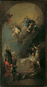 弗朗茨·安顿·马尔伯特·1782圣母玛利亚的假设艺术印刷精美的艺术复制品墙艺术id-ak7a4by5g