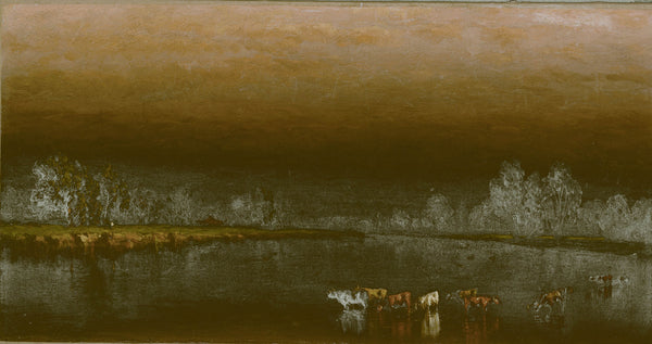 sanford-robinson-gifford-1860-cows-in-a-pond-at-sunset-art-print-fine-art-reproduction-wall-art-id-ak7t53ryo