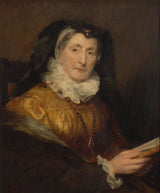 Margaret-Carpenter-1826-portret-van-mevrouw-W-Collins-art-print-fine-art-reproductie-muurkunst-id-ak88kyflf