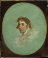 gilbert-stuart-1786-portret-artysty-druk-druk-reprodukcja-dzieł sztuki-sztuka-ścienna-id-ak9b7romx