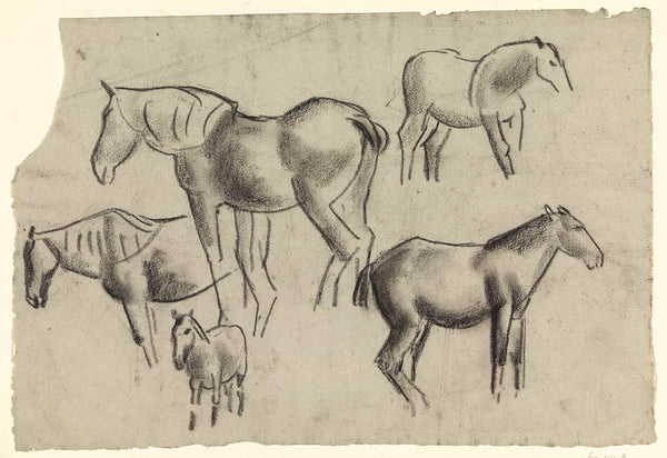 leo-gestel-1891-sketch-journal-with-several-studies-of-horses-art-print-fine-art-reproduction-wall-art-id-aka6qjkgh