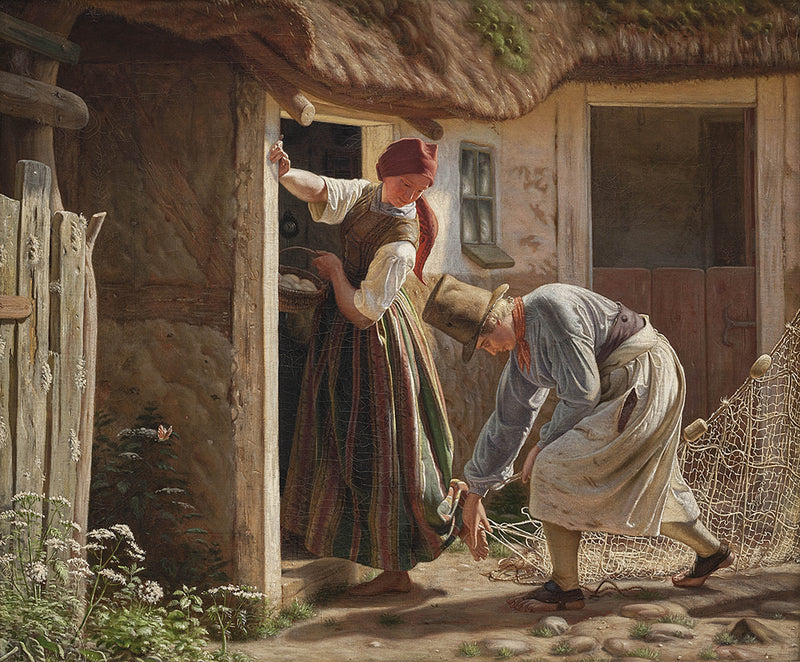 christen-dalsgaard-the-girl-caught-in-the-net-art-print-fine-art-reproduction-wall-art-id-akagdja9c