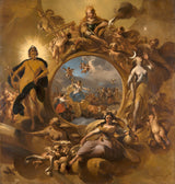 nicolaes-pietersz-berchem-1670-allegori-om-vårkonst-tryck-fin-konst-reproduktion-väggkonst-id-akall43uq