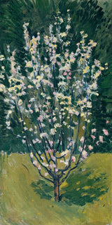 koloman-moser-1913-cvetoča-drevesa-umetniški-tisk-likovna-reprodukcija-stenska-umetnost-id-akcazbmht