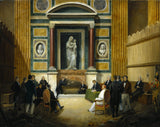 францесцо-диофеби-1836-отварање-рафаела-гроб-у-пантеону-1833-уметност-штампа-ликовна-репродукција-зид-уметност-ид-акцх3етми