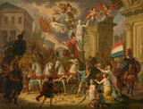 cornelis-van-cuylenburgh-ii-1815-alegória-triumfálneho-procesu-princovej-umeleckej-tlače-výbornej-umeleckej-reprodukcie-steny-art-id-akcnez5g1