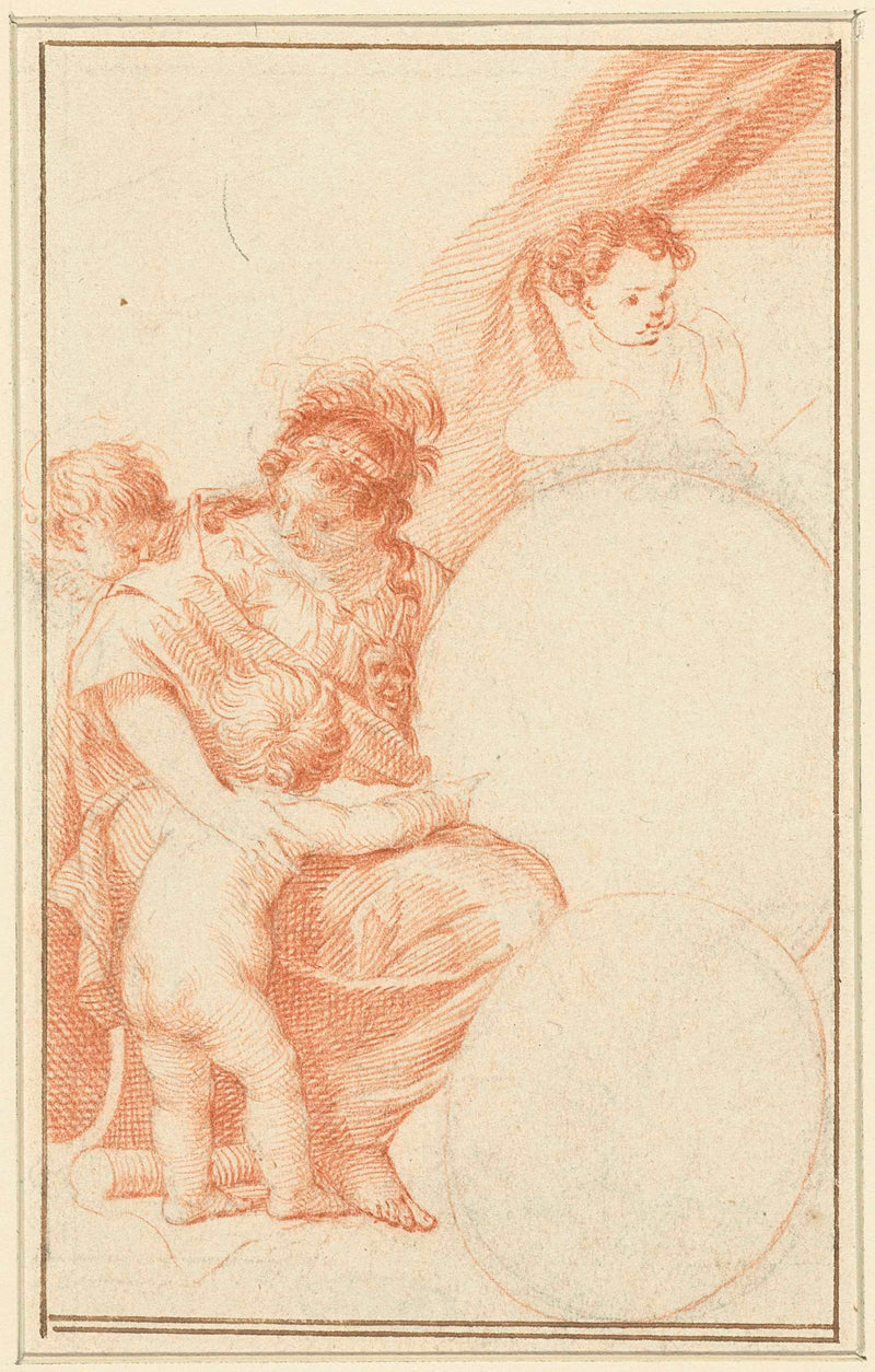 jacob-houbraken-1708-allegorical-edge-work-for-two-oval-portraits-art-print-fine-art-reproduction-wall-art-id-akdtzxat6