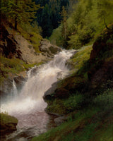 hermann-herzog-1877-winona-falls-konsttryck-finkonst-reproduktion-väggkonst-id-ake001lts