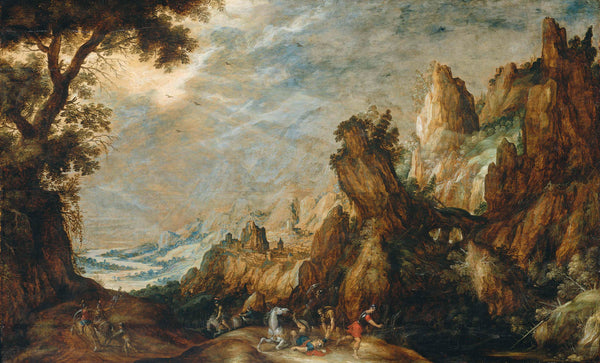 kerstiaen-de-keuninck-1600-landscape-with-conversion-of-saint-paul-art-print-fine-art-reproduction-wall-art-id-akeiekjwz