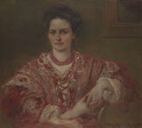 Walter-shirlaw-1908-portrait-of-Dorothea-a-Dreier-1870-1923-art-print-fine-art-reprodukčnej-wall-art-id-akf0xrctt