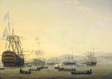nicolaas-baur-1818-bortda-müharibə şurası-thequeen-charlotte-commanded-art-print-fine-art-reproduction-wall-art-id-akf8qqom3