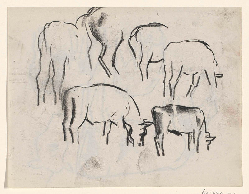 leo-gestel-1891-some-of-the-sketches-of-cows-art-print-fine-art-reproduction-wall-art-id-akfav9uk0