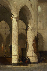 johannes-bosboom-1840-interior-of-thehighlandchurch-leiden-art-ebipụta-fine-art-mmeputa-wall-art-id-akfw2so3q