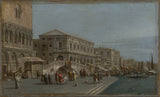 francesco-guardi-1750-een-uitzicht-van-de-molo-en-de-riva-degli-schiavone-in-venetië-kunstprint-fine-art-reproductie-muurkunst-id-akgbmb5ch