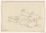 jean-bernard-1820-six-reclining-lambs-art-print-fine-art-reproduction-wall-art-id-akgfk9o4k