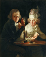 anton-hickel-1798-noivado-à-luz-de-velas-impressão-de-arte-reprodução-de-finas-art-arte-de-parede-id-akhykad5g