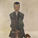 Egon-Schiele-1910-Eduard-kosmack-art-print-fine-art-gjengivelse-vegg-art-id-akk4maosd