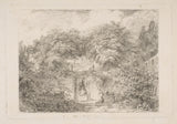 Jean-Honore-Fragonard-1763-o-pequeno-parque-arte-imprimir-reprodução-de-arte-parede-id-akkwj36mu