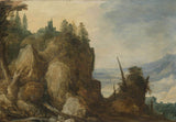 јоос-де-момпер-ии-1590-планински-поглед-уметност-принт-ликовна-репродукција-зид-уметност-ид-акмв5ил2з