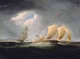 托马斯·伯奇1812年捕捞的黎波里由企业艺术印刷精美的艺术复制品墙艺术idakmxe4gmg
