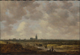 jan-van-goyen-1647-a-view-of-the-hague-from-the-tây-bắc-art-print-fine-art-reproduction-wall-art-id-aknpo8e2a