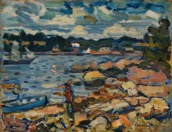 maurice-brazil-prendergast-brooksville-maine-river-rocks-art-print-fine-art-reproduction-wall-art-id-akpiudegz
