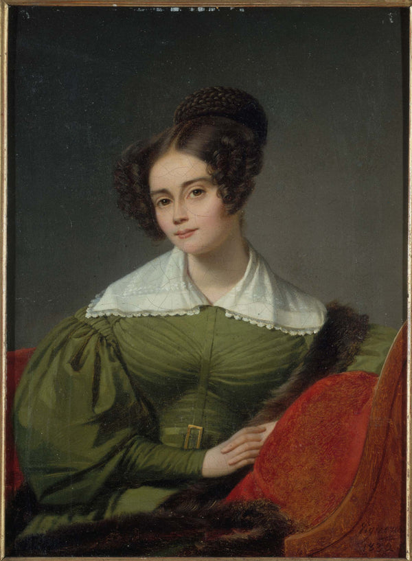 pierre-roch-vigneron-1832-portrait-de-madame-rathelot-art-print-fine-art-reproduction-wall-art