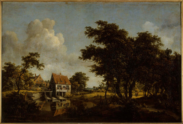 meindert-hobbema-1664-the-windmills-art-print-fine-art-reproduction-wall-art