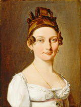 louis-leopold-boilly-1800-bir xanımın-portreti-art-çap-incə-sənət-reproduksiya-divar-art-id-akre08gbg