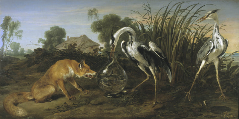 frans-snyders-the-fox-visiting-the-heron-art-print-fine-art-reproduction-wall-art-id-aktl8ekte
