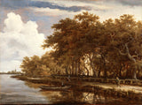 meindert-hobbema-1660-view-along-the-amstel-art-print-fine-art-reproducción-wall-art-id-aktzifxra