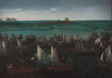 hendrik-cornelisz-vroom-1629-네덜란드-스페인-함선-온-더-하를렘머-아트-프린트-미술-복제-벽-아트-id-aku1ppl9u 사이의 전투