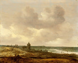 Јан-ван-Гоиен-1646-поглед-на-Арнхем-уметност-принт-ликовна-репродукција-зид-уметност-ид-акузоо6зе